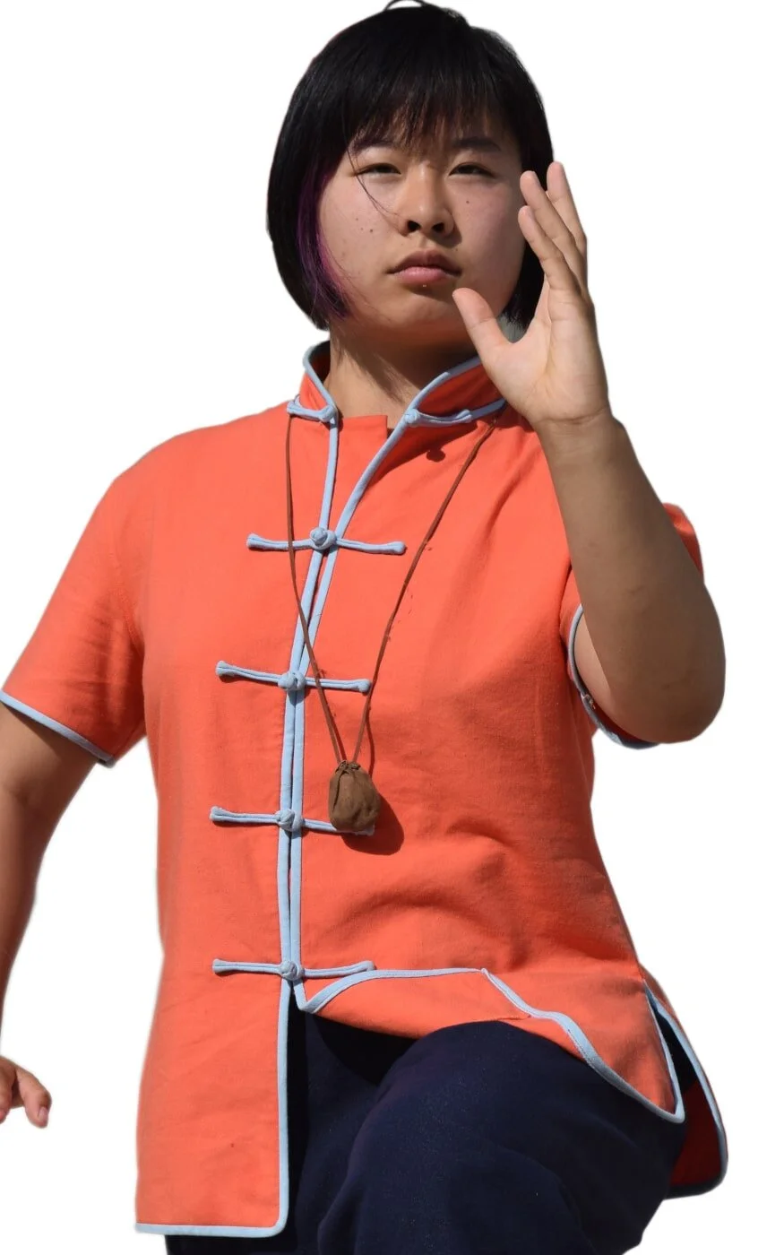 Tai Chi shirt, tailor-made Kung Fu shirt with short sleeves